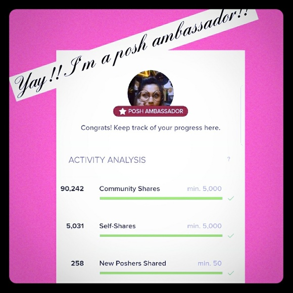 🎉🎊Im a posh ambassador!🎉🎊 - Picture 1 of 2
